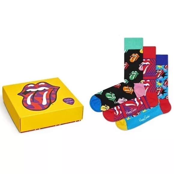 NWT Happy Socks Rolling Stones gift set - Picture 2 of 6
